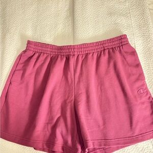 Champion Pink Athletic Shorts Relaxed Fit